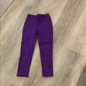 Vibrant Purple Kids Jeans